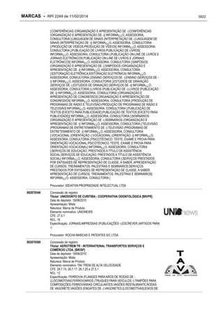 RPI - Marcas 2249 "Vervs Consultoria" 