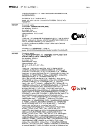 RPI - Marcas 2249 "Vervs Consultoria" 