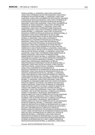 RPI - Marcas 2249 "Vervs Consultoria" 