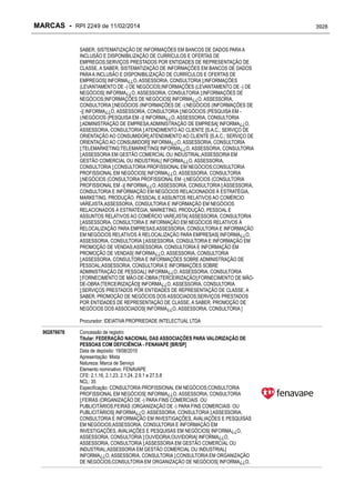 RPI - Marcas 2249 "Vervs Consultoria" 