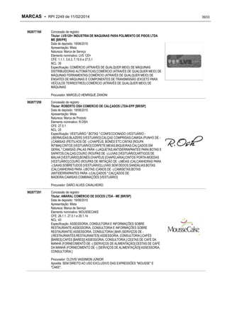 RPI - Marcas 2249 "Vervs Consultoria" 