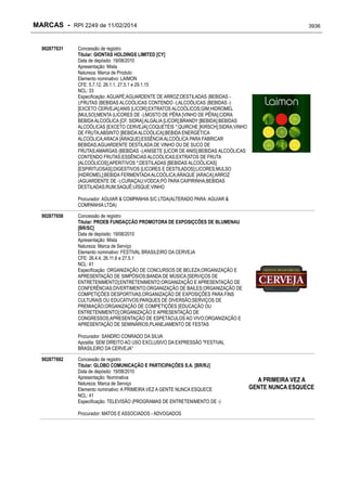 RPI - Marcas 2249 "Vervs Consultoria" 