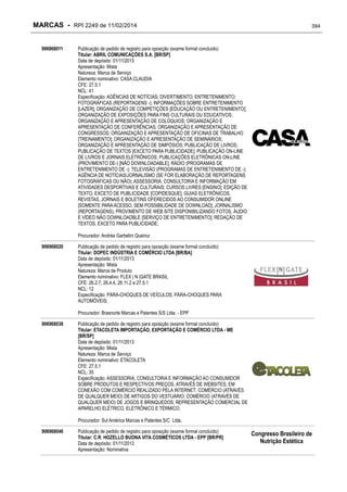 RPI - Marcas 2249 "Vervs Consultoria" 