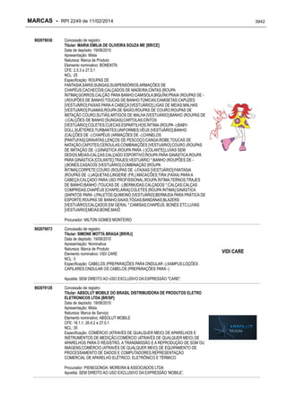 RPI - Marcas 2249 "Vervs Consultoria" 