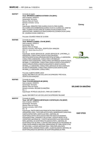 RPI - Marcas 2249 "Vervs Consultoria" 