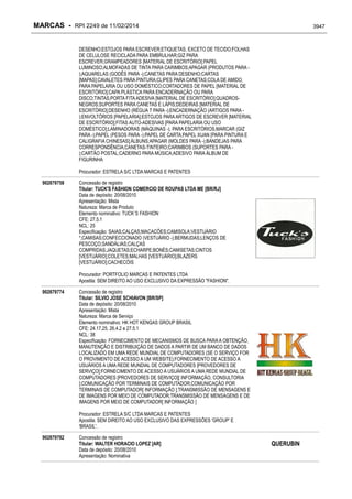 RPI - Marcas 2249 "Vervs Consultoria" 