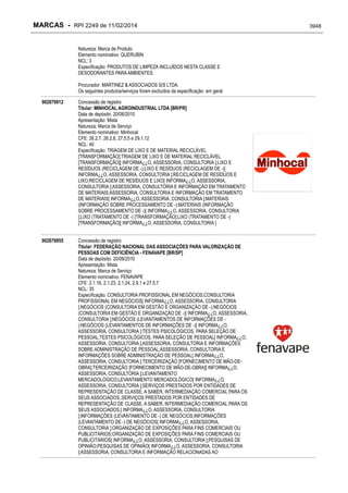 RPI - Marcas 2249 "Vervs Consultoria" 