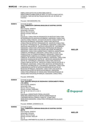 RPI - Marcas 2249 "Vervs Consultoria" 