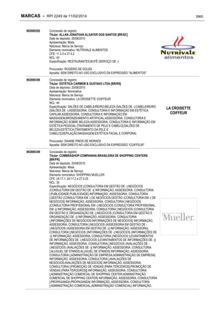 RPI - Marcas 2249 "Vervs Consultoria" 