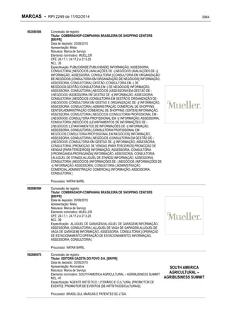 RPI - Marcas 2249 "Vervs Consultoria" 