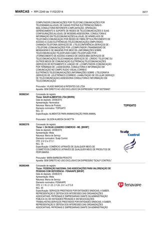 RPI - Marcas 2249 "Vervs Consultoria" 