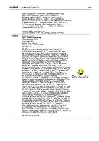 RPI - Marcas 2249 "Vervs Consultoria" 