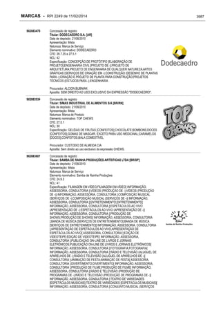 RPI - Marcas 2249 "Vervs Consultoria" 