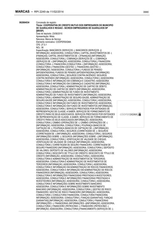 RPI - Marcas 2249 "Vervs Consultoria" 