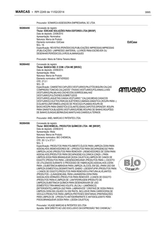 RPI - Marcas 2249 "Vervs Consultoria" 