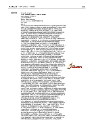 RPI - Marcas 2249 "Vervs Consultoria" 