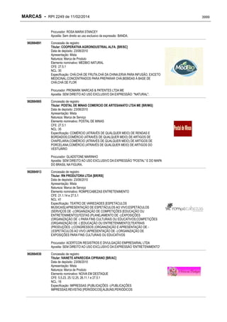 RPI - Marcas 2249 "Vervs Consultoria" 