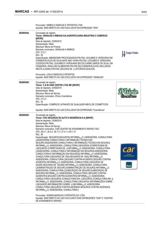 RPI - Marcas 2249 "Vervs Consultoria" 