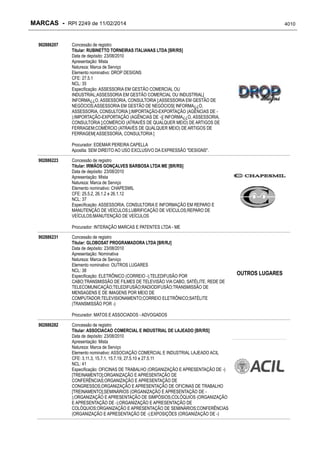 RPI - Marcas 2249 "Vervs Consultoria" 