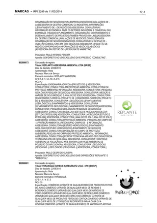 RPI - Marcas 2249 "Vervs Consultoria" 