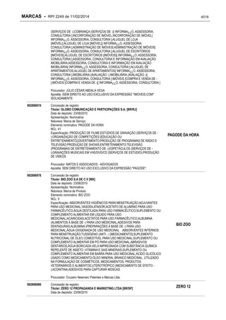 RPI - Marcas 2249 "Vervs Consultoria" 