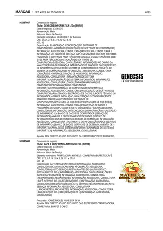 RPI - Marcas 2249 "Vervs Consultoria" 