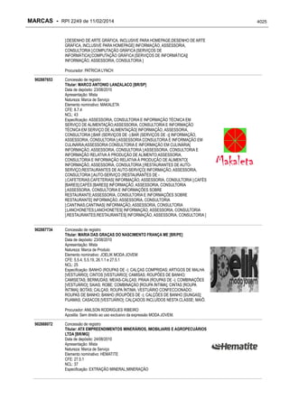 RPI - Marcas 2249 "Vervs Consultoria" 