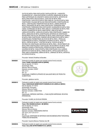 RPI - Marcas 2249 "Vervs Consultoria" 