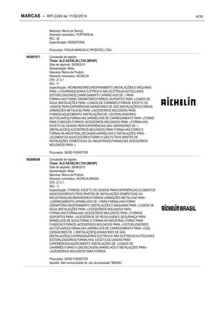 RPI - Marcas 2249 "Vervs Consultoria" 