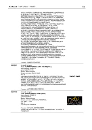 RPI - Marcas 2249 "Vervs Consultoria" 