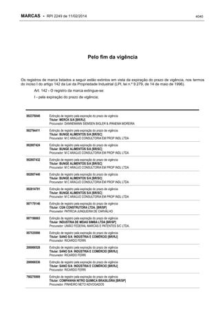 RPI - Marcas 2249 "Vervs Consultoria" 