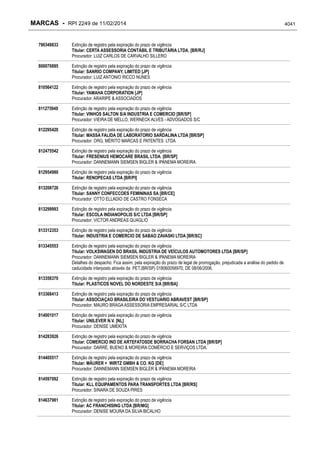 RPI - Marcas 2249 "Vervs Consultoria" 