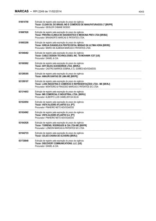 RPI - Marcas 2249 "Vervs Consultoria" 