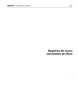 RPI - Marcas 2249 "Vervs Consultoria" 