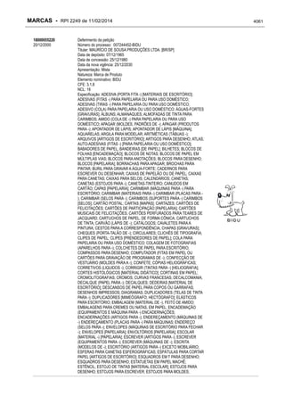 RPI - Marcas 2249 "Vervs Consultoria" 