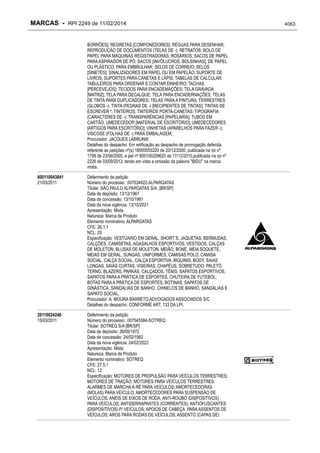 RPI - Marcas 2249 "Vervs Consultoria" 
