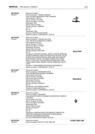 RPI - Marcas 2249 "Vervs Consultoria" 
