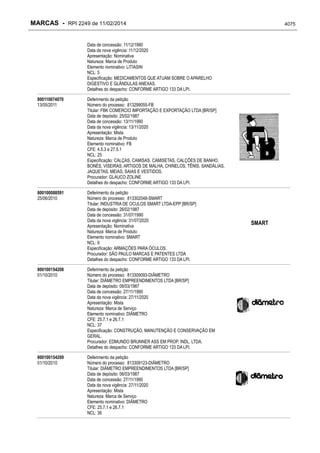 RPI - Marcas 2249 "Vervs Consultoria" 