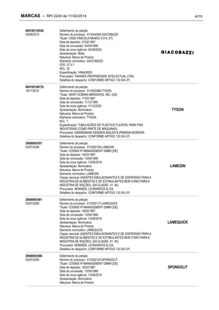 RPI - Marcas 2249 "Vervs Consultoria" 