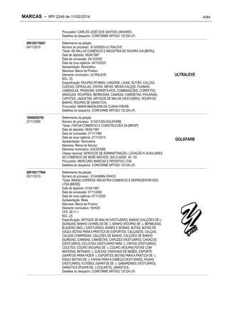 RPI - Marcas 2249 "Vervs Consultoria" 