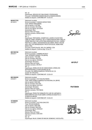RPI - Marcas 2249 "Vervs Consultoria" 