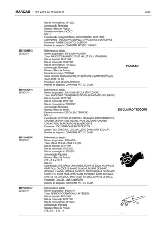 RPI - Marcas 2249 "Vervs Consultoria" 