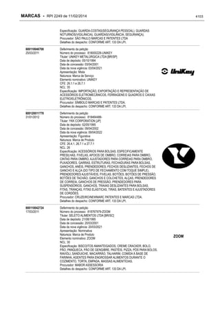 RPI - Marcas 2249 "Vervs Consultoria" 