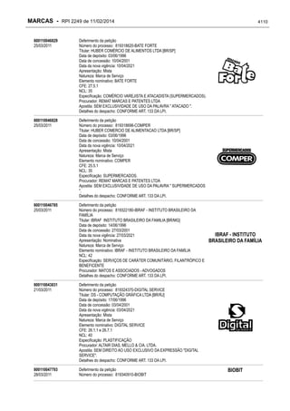 RPI - Marcas 2249 "Vervs Consultoria" 