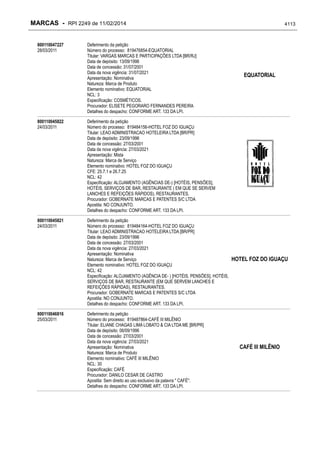 RPI - Marcas 2249 "Vervs Consultoria" 