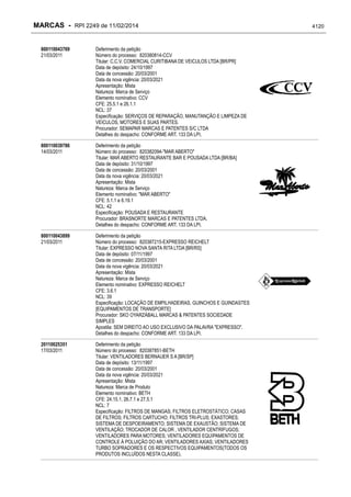RPI - Marcas 2249 "Vervs Consultoria" 