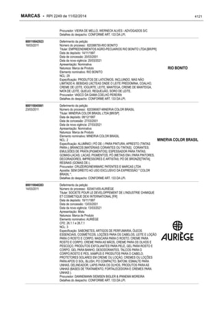 RPI - Marcas 2249 "Vervs Consultoria" 