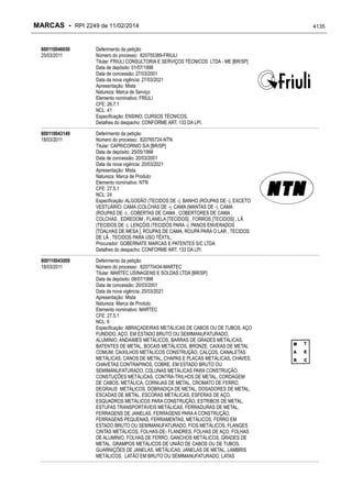 RPI - Marcas 2249 "Vervs Consultoria" 