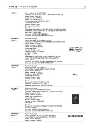 RPI - Marcas 2249 "Vervs Consultoria" 