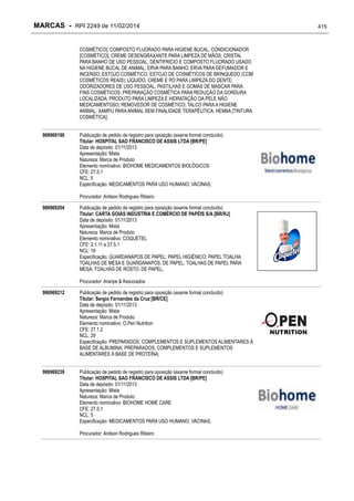 RPI - Marcas 2249 "Vervs Consultoria" 